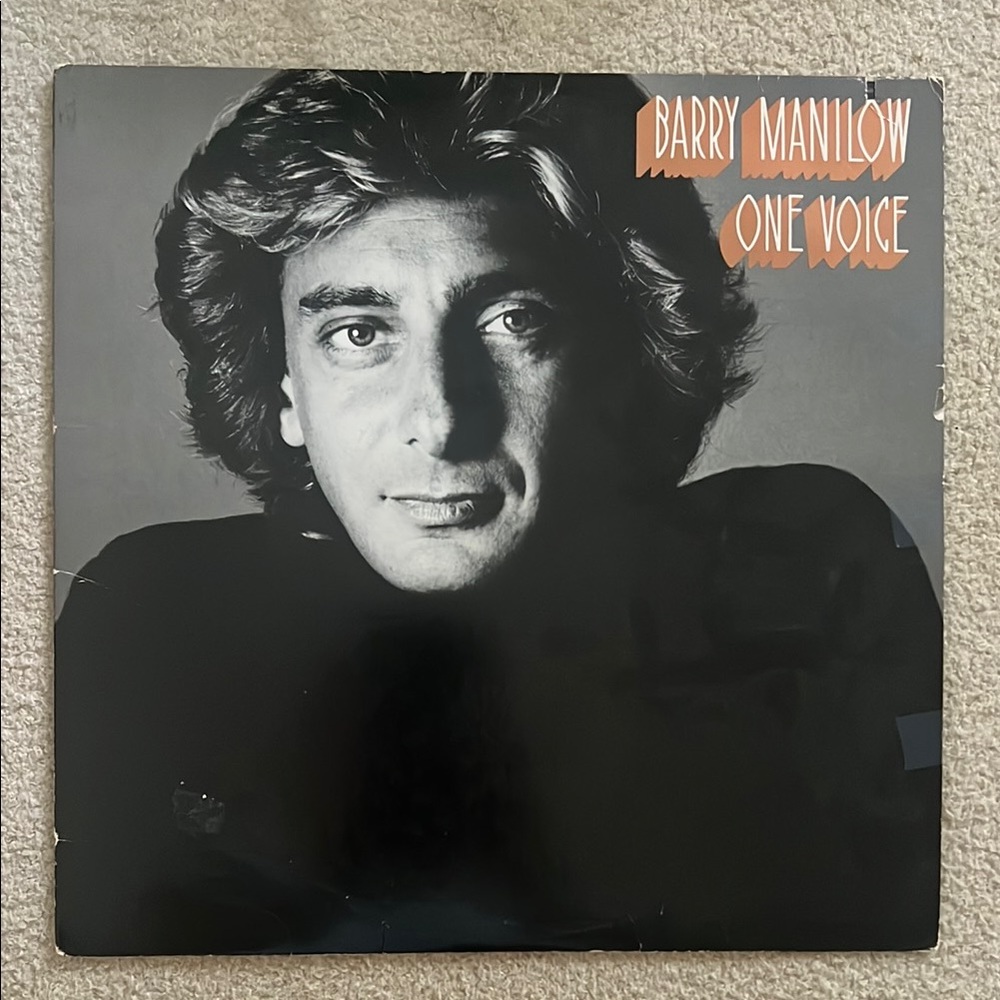 Barry Manilow One Voice Vinyl Record